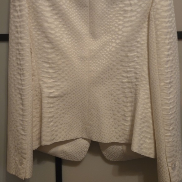 Armani COLLEZIONI  Size 6 Creme Jacket. Elegant, gorgeous. Perfect Condition - Picture 3 of 11